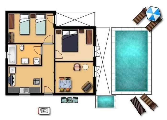 Quadruple Villa