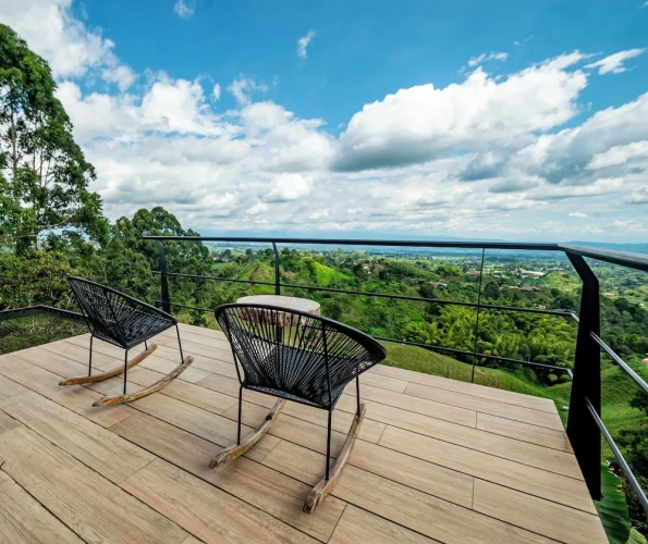 1 Bedroom Comfort room with balcony and with mountain view