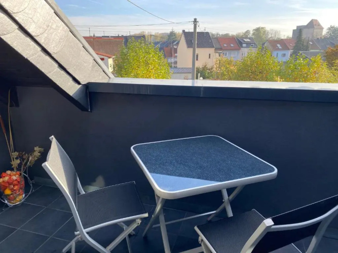 Apartment mit Dachloggia