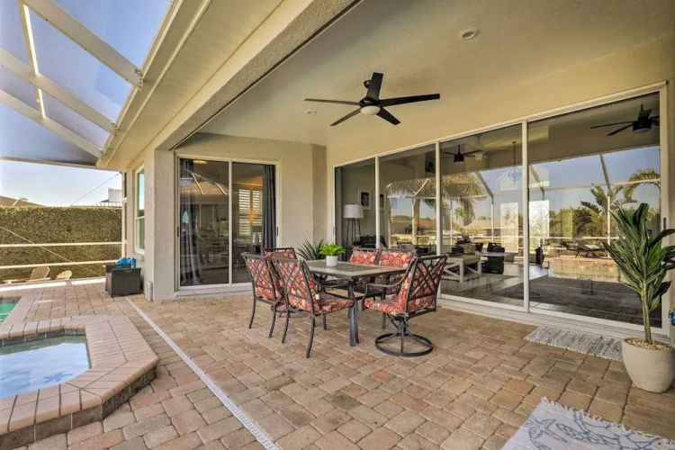 Heated Pool/spa & Dock: Apollo Beach Home on Canal