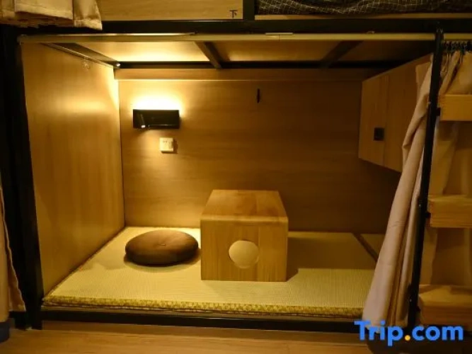 Bed in Dorm (female dorm) with view