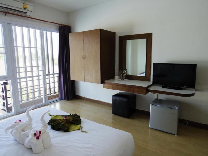 Superior Double room with balcony and with view