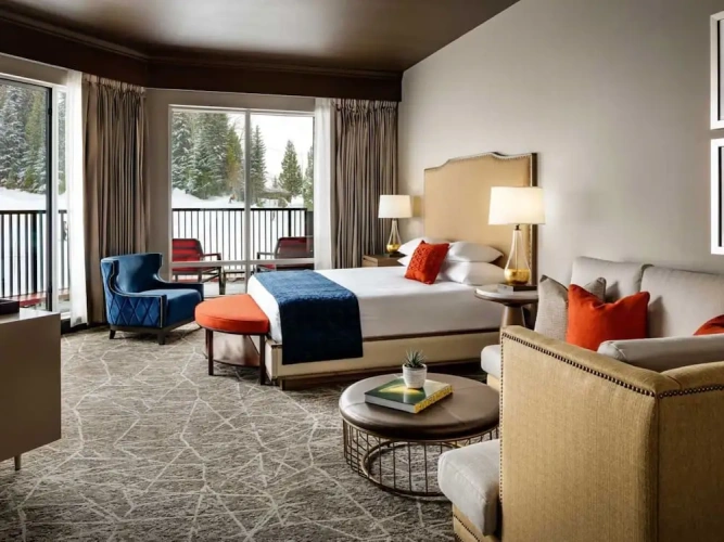 Double Suite with balcony and with mountain view