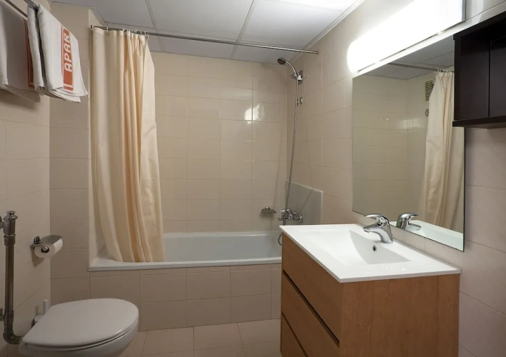1 Bedroom Family Apartment with balcony and with partial sea view