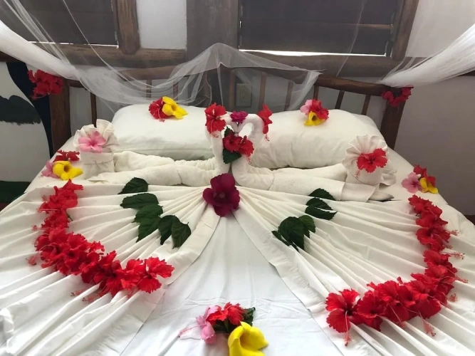 Deluxe Quadruple room with balcony and with river view