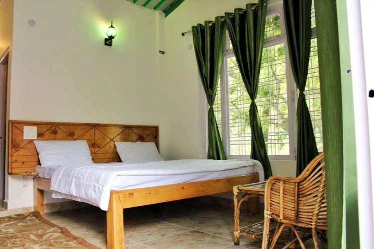 Deluxe Double room with balcony and with mountain view