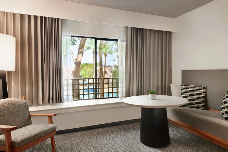 Standard Double room with pool view