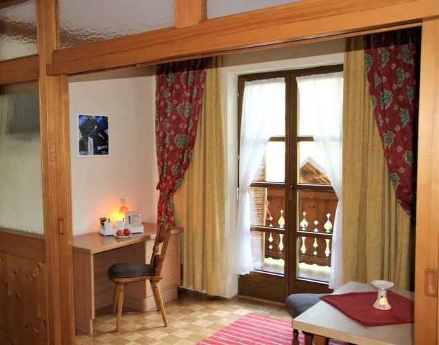 Studio with balcony