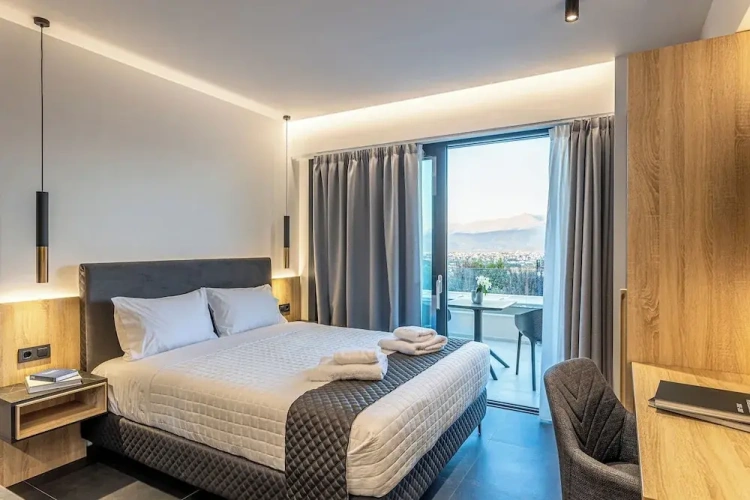Deluxe Apartment with balcony and with city view