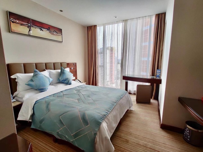 Deluxe Double room with city view
