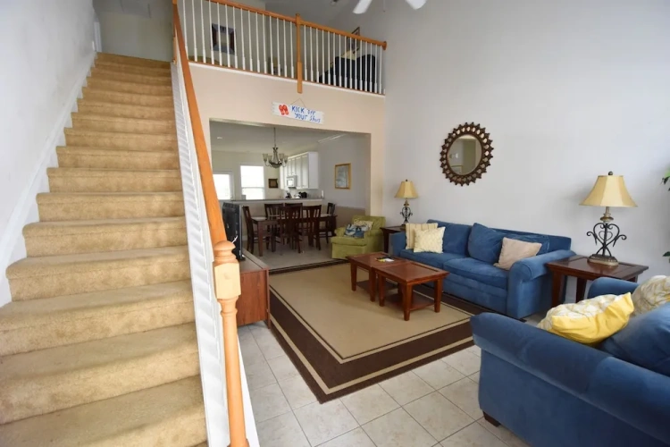 Cottage with balcony