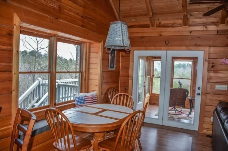 Cottage with balcony