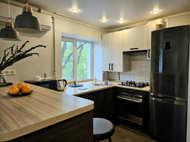 Фотография номера квартиры Квартира Неотель на Площади Ленина, рядом Театр Оперы и Балета