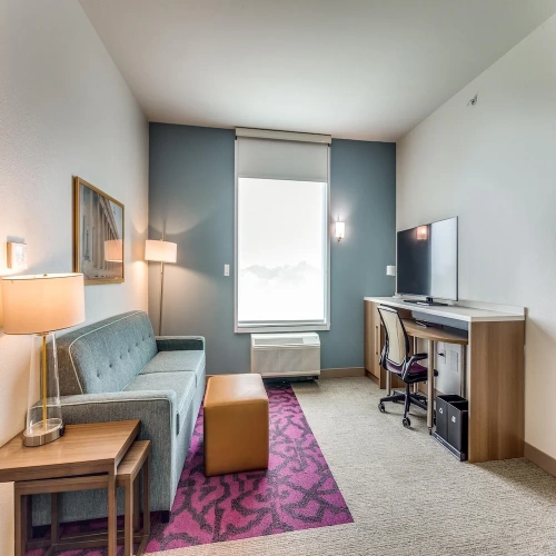 Hearing Accessible Double Suite