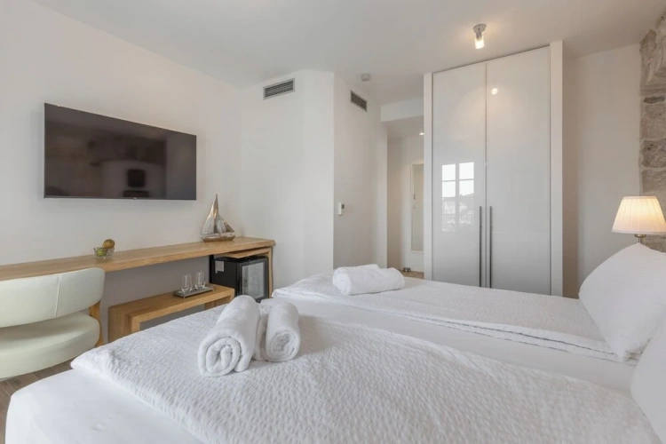Deluxe Double room with balcony and with garden view