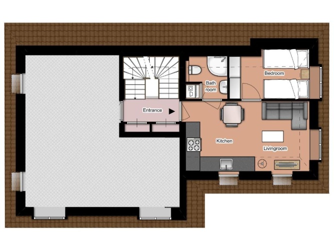 1 Bedroom Apartment