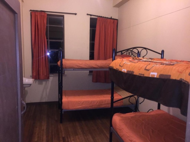 Bed in Dorm with view