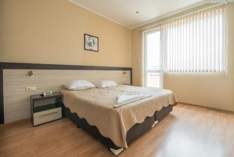Standard Twin room with balcony and with view