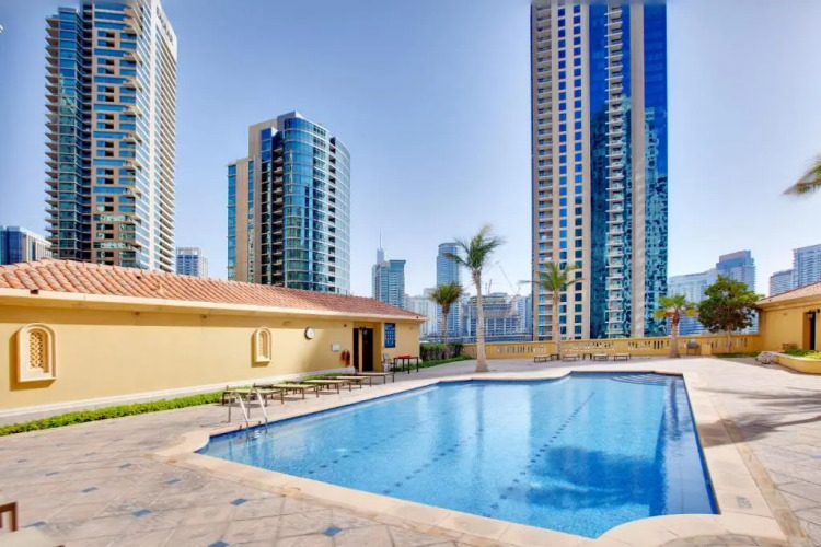 Modern brand new Murjan studio JBR - Featured