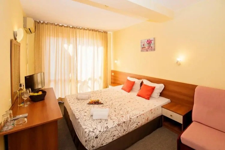 Standard Double room with balcony and with sea view