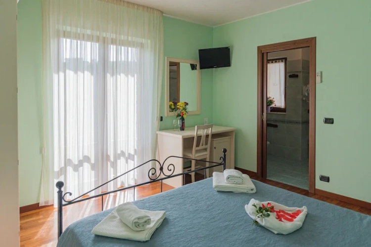 Standard Double room with balcony and with view