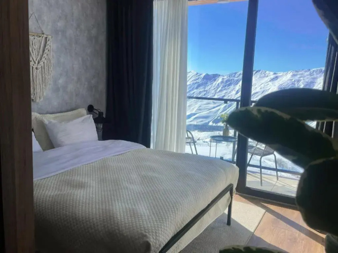 Stuning views on mountains, gudauri