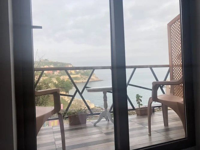 Standard Double room with balcony and with sea view
