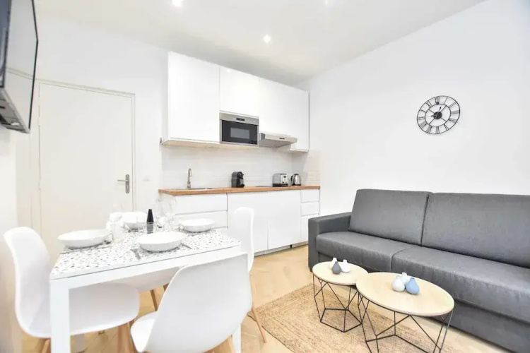 Calm Apartment -1br/4p- Bastille