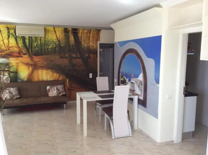 Penthouse Apartment with balcony and with view