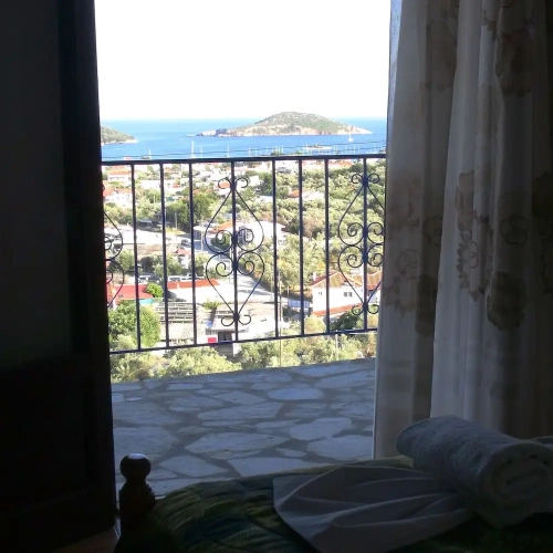 Studio with balcony