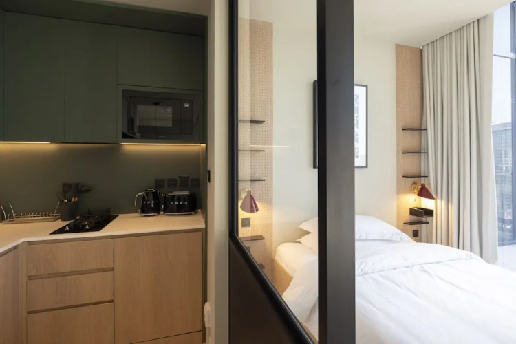 Executive Studio With Burj View at Upside Living