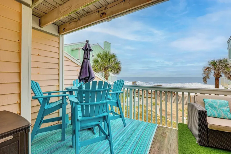 Poolside Fun + Oceanfront Bliss: Kure Beach Haven!