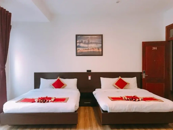 Standard Quadruple room with balcony