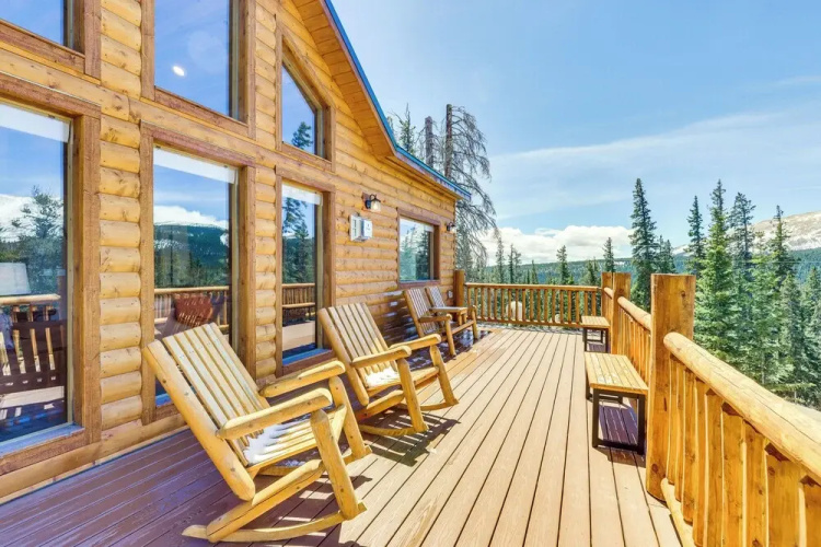 22str-00283 Fairplay Cabin w/ Deck & Mtn Views