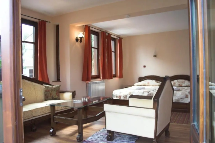 Junior Suite with balcony and with view