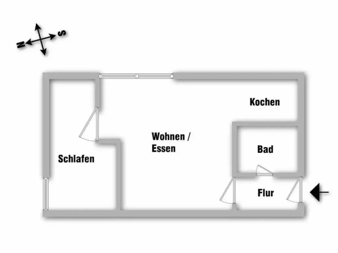1 Bedroom Apartment