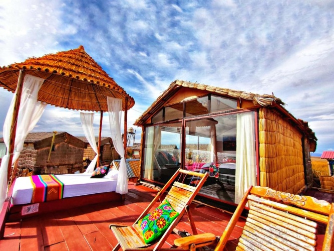 Standard Double room with balcony and with lake view
