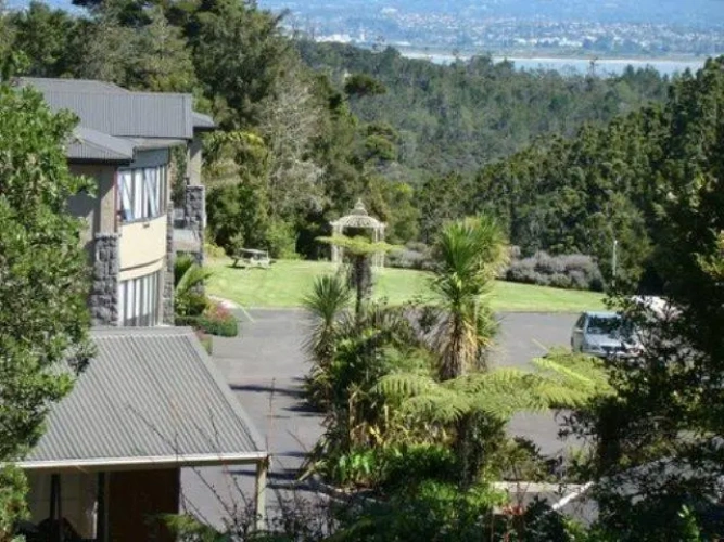 Outside