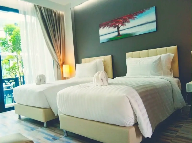 1 Bedroom Superior Twin room with balcony