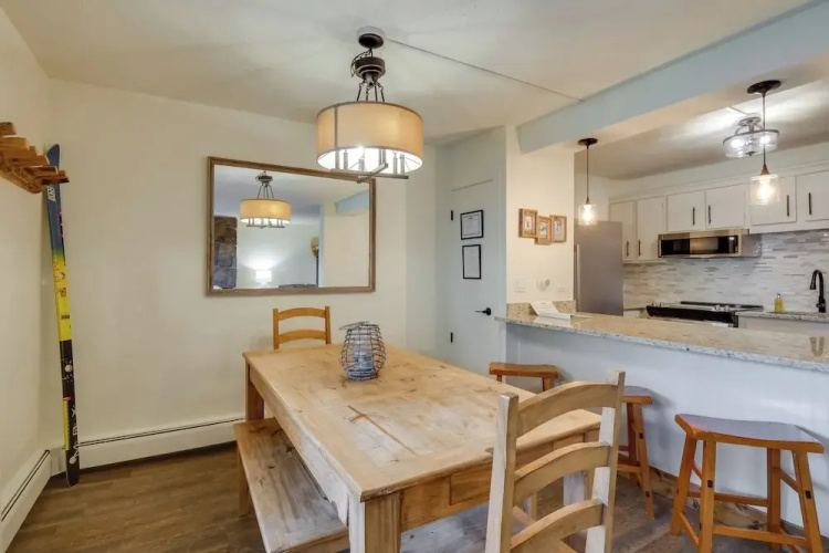 Walk to Ski Shuttle: Cozy Mountain Meadows Condo