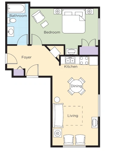 1 Bedroom Standard room