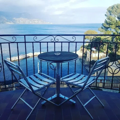 Superior Quadruple room with balcony and with sea view