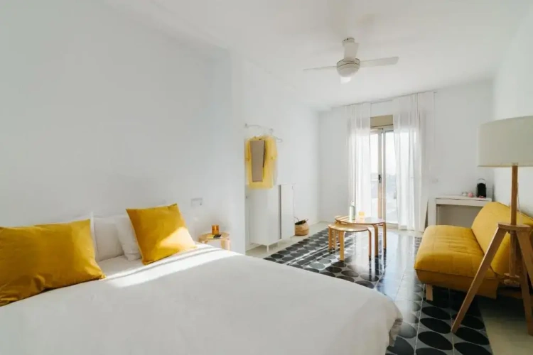Deluxe Double room with balcony and with sea view