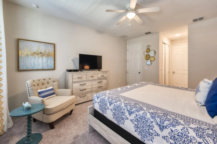 Spacious home with private pool near Disney