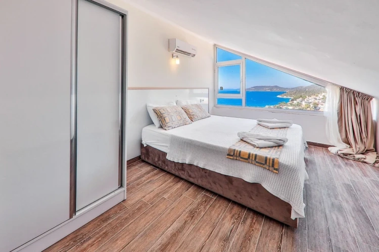 Standard Double Penthouse room with sea view