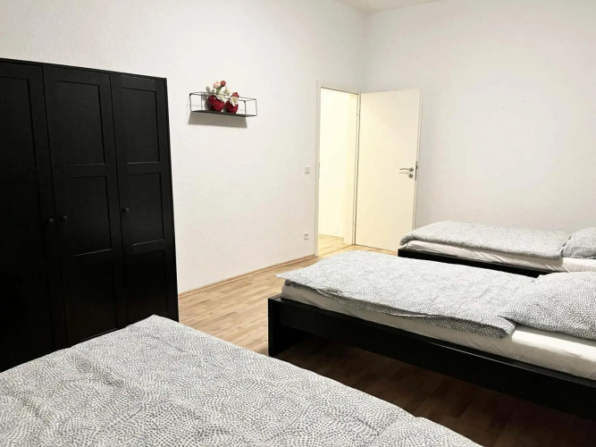 cosy three room apartment with flatscreen TV