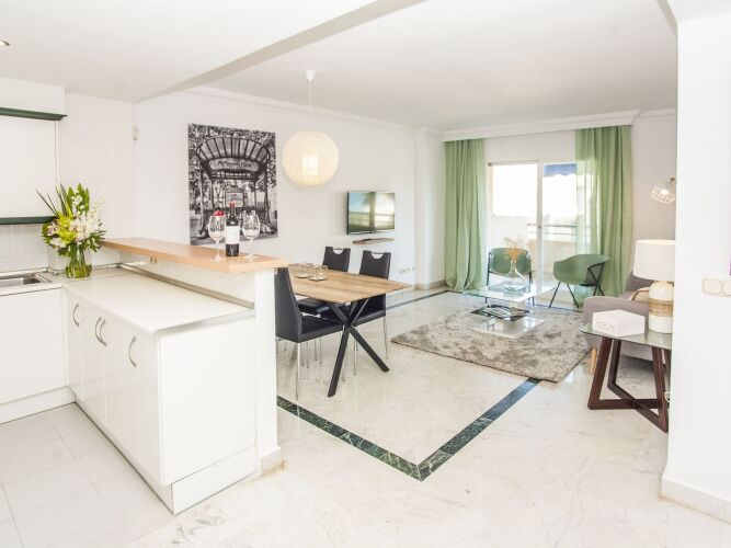 Marina de Banus sea viewsOver view