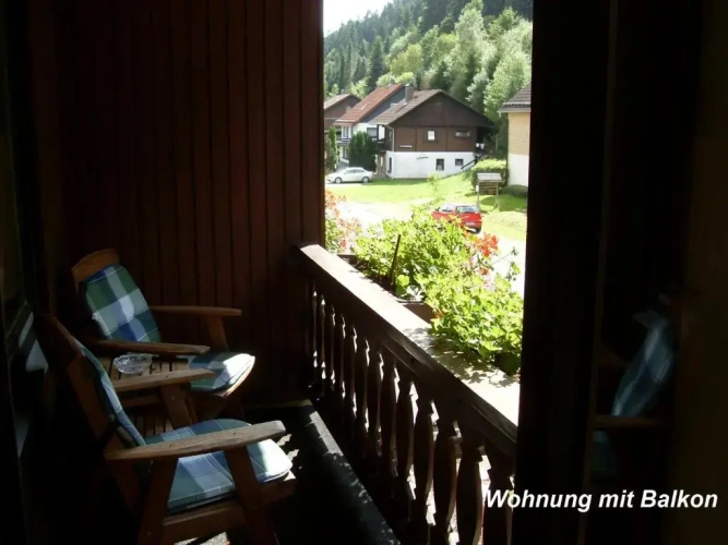 Apartment with balcony