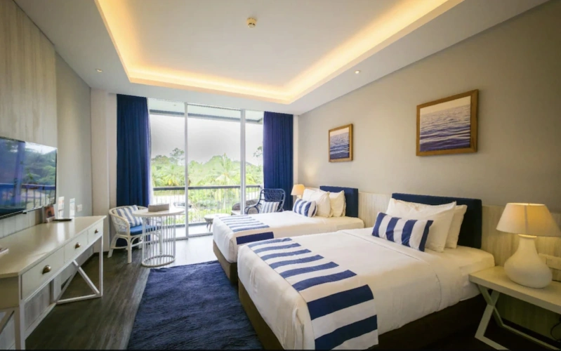 Deluxe Twin room with garden view