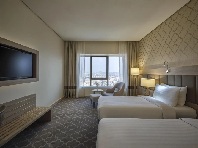 Deluxe Twin room with city view
